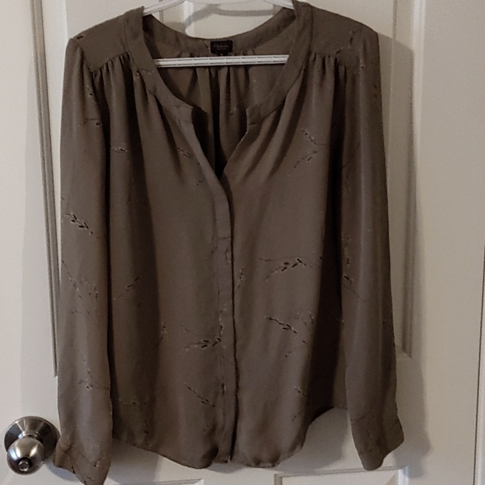 Aritzia Babaton 100% Silk Blouse Medium